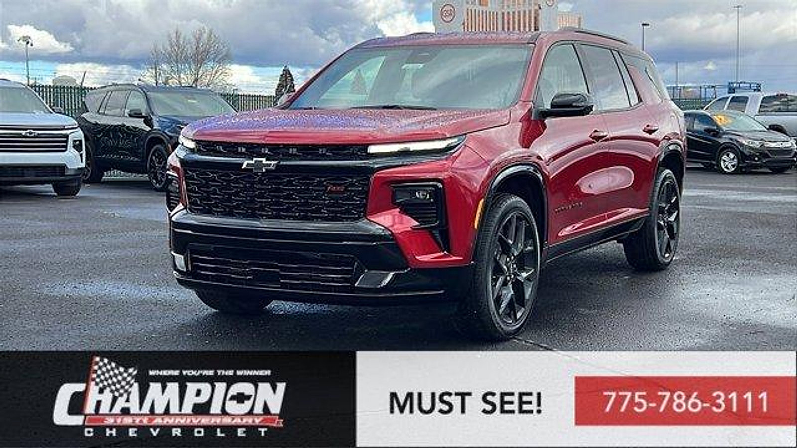 New 2026 Chevrolet Traverse RS