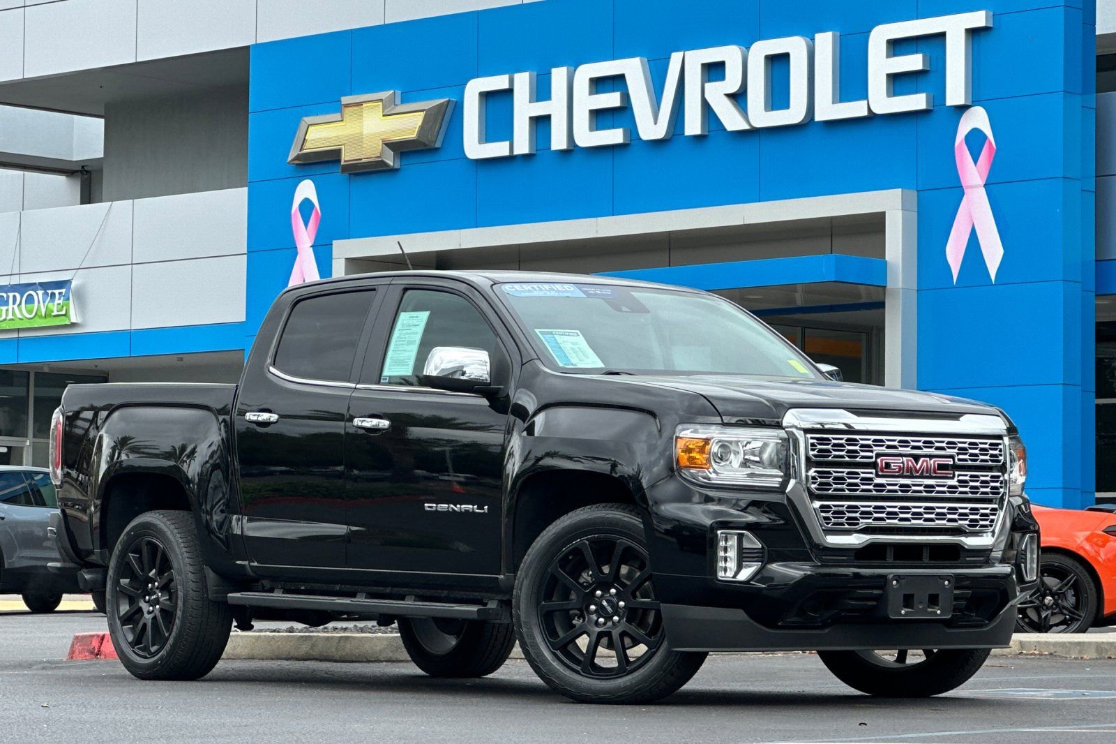 Certified 2022 GMC Canyon Denali w/ Denali Black Edition Package