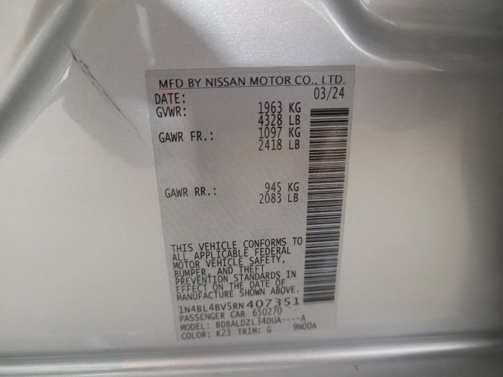 Used 2024 Nissan Altima 2.5 S FWD image 33