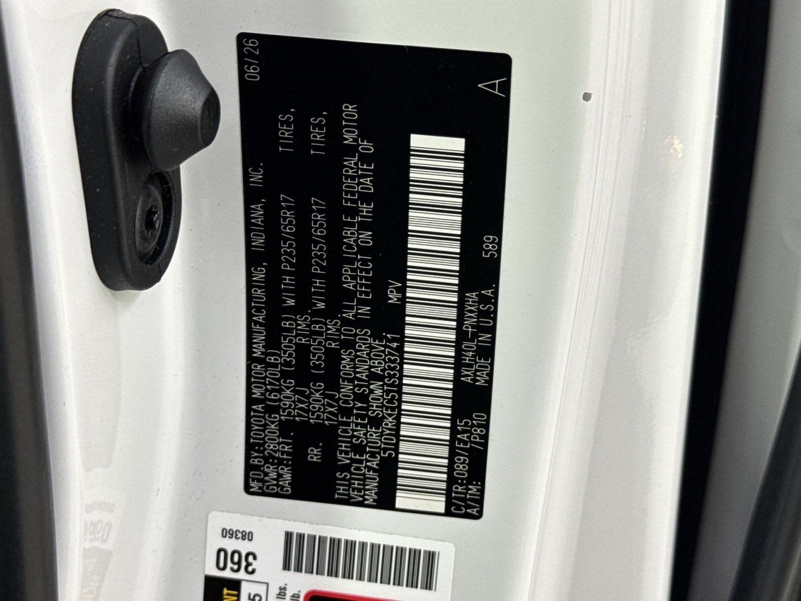 Used 2026 Toyota Sienna XLE FWD image 43