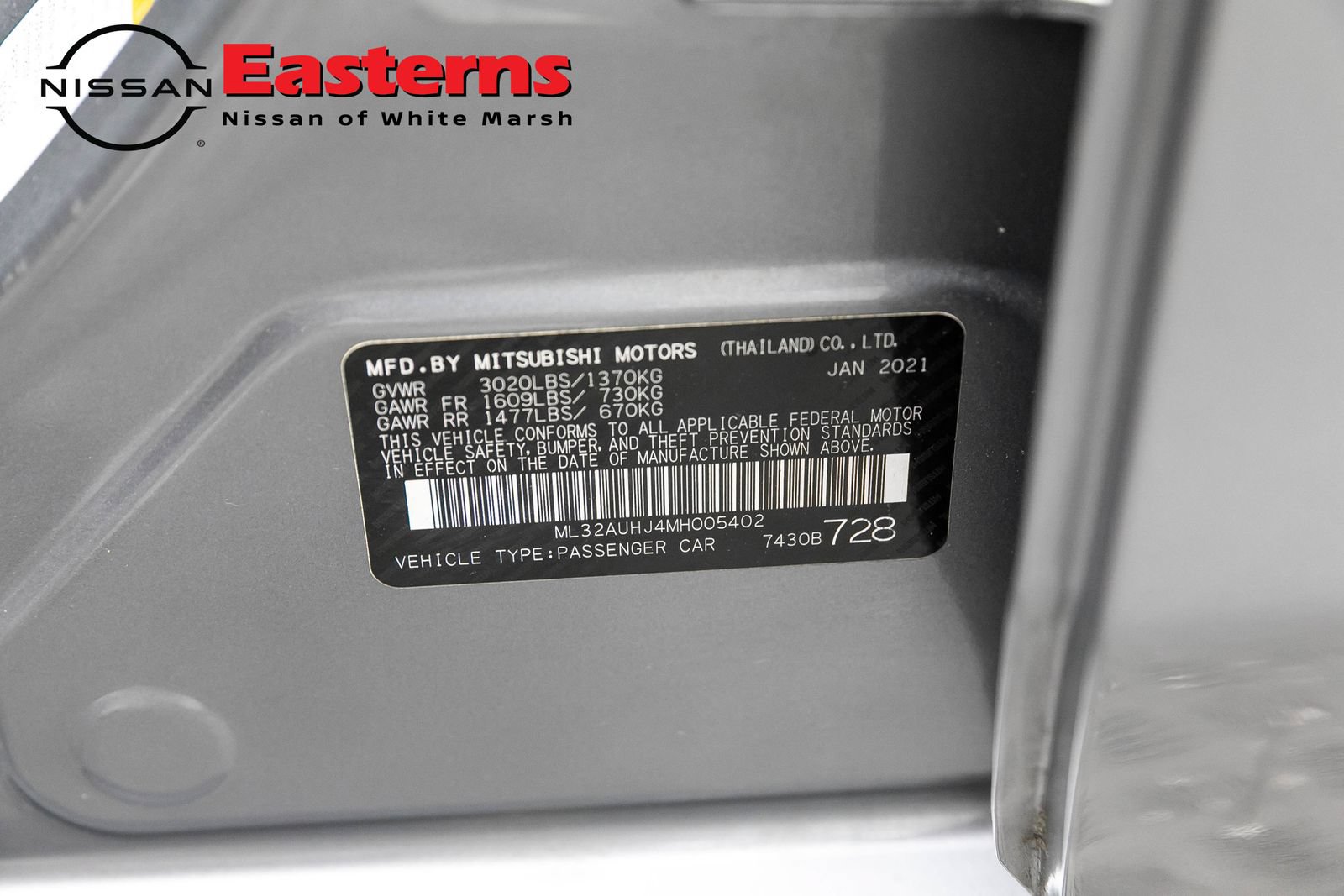 Used 2021 Mitsubishi Mirage ES FWD image 33
