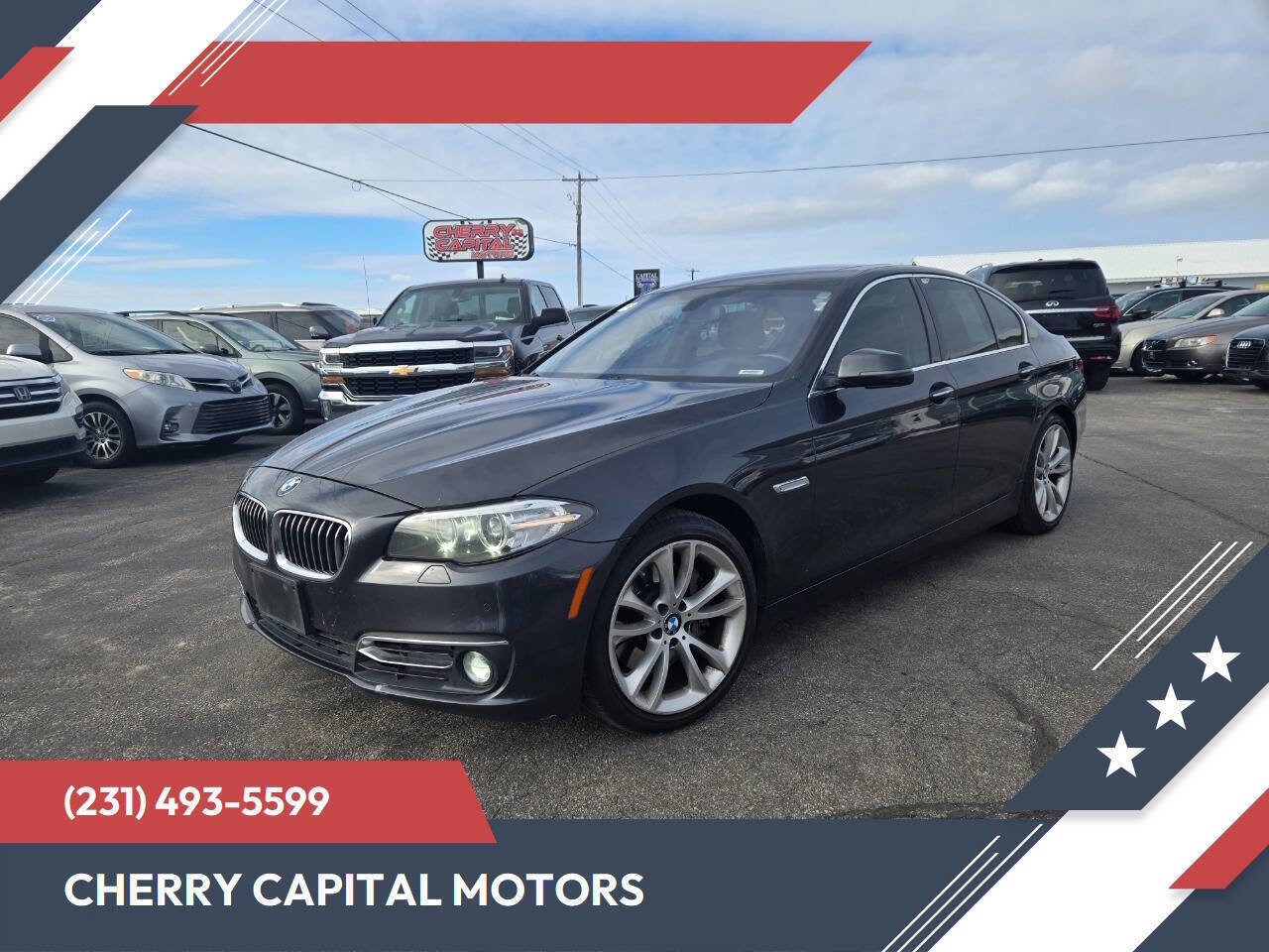 Used 2015 BMW 535i xDrive Sedan AWD/4WD image 1