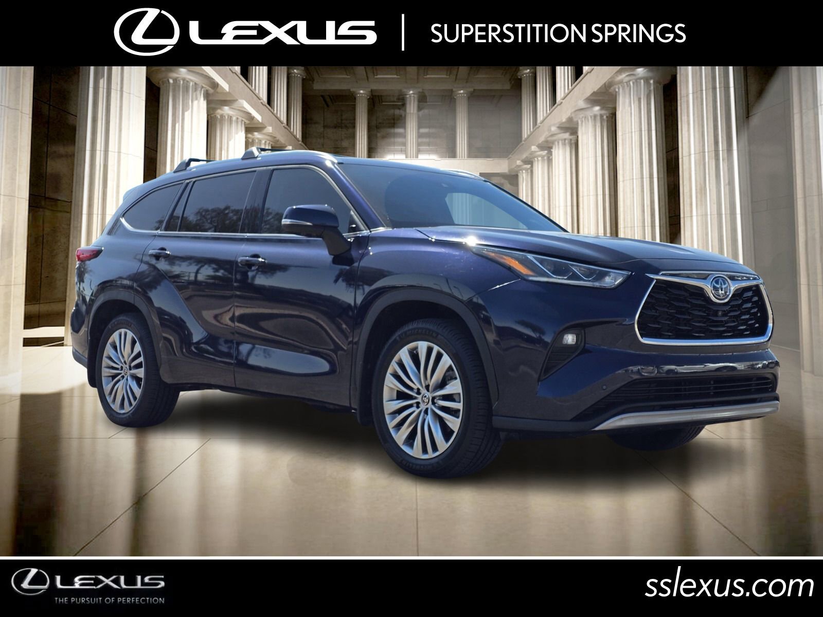 Used 2023 Toyota Highlander Platinum image 1