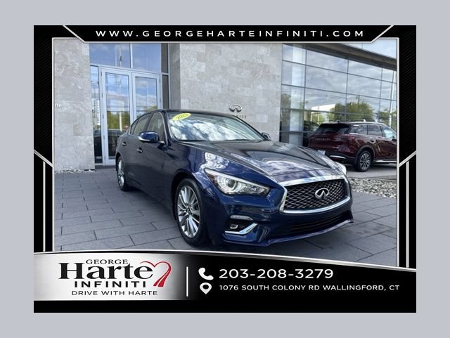 Certified 2023 INFINITI Q50 Luxe w/ Cargo Package AWD/4WD image 1