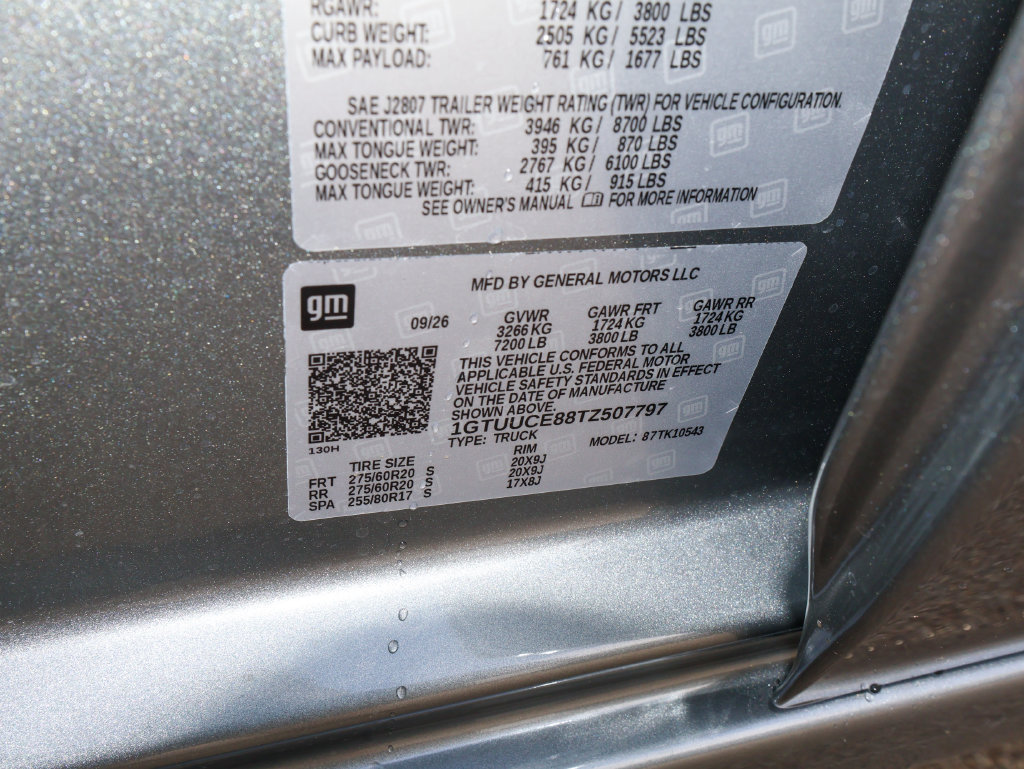New 2026 GMC Sierra 1500 Elevation w/ Preferred Package AWD/4WD image 32