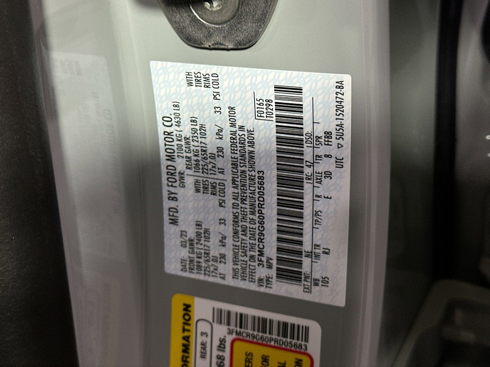 Used 2023 Ford Bronco Sport Heritage image 40