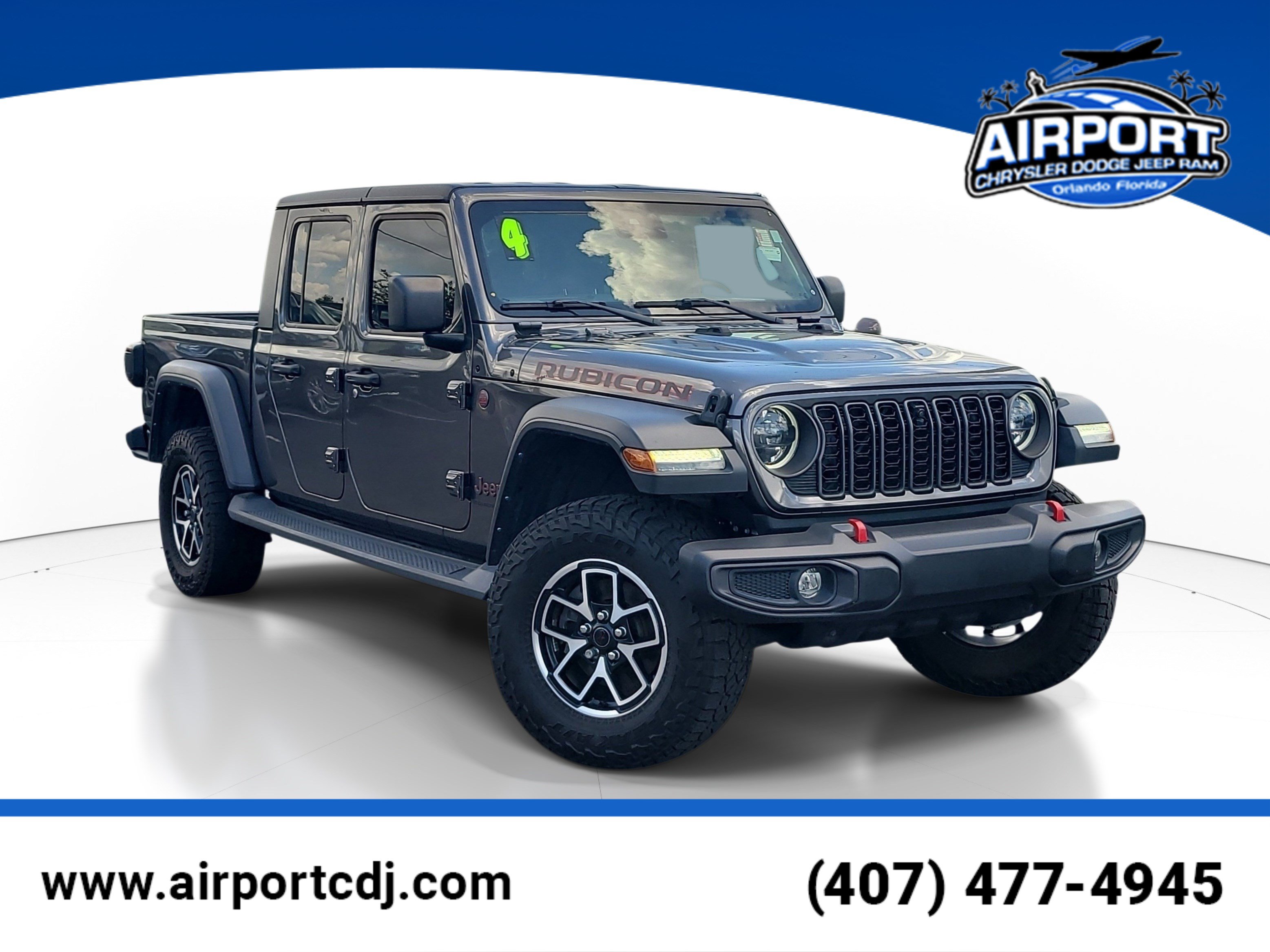 Used 2024 Jeep Gladiator Rubicon w/ Technology Group AWD/4WD image 1