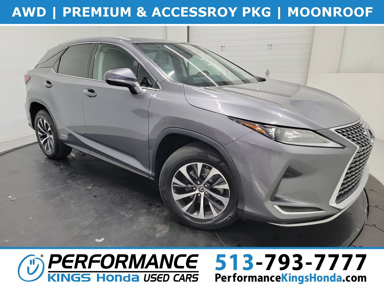 Used 2020 Lexus RX 450h AWD w/ Premium Package image 1