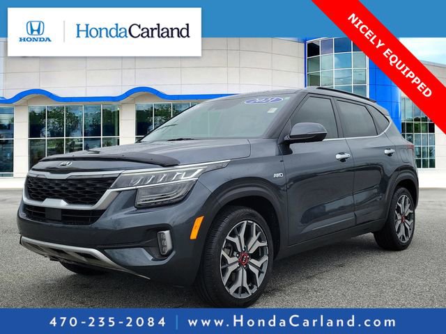 Used 2021 Kia Seltos SX w/ SX Sunroof Package image 1