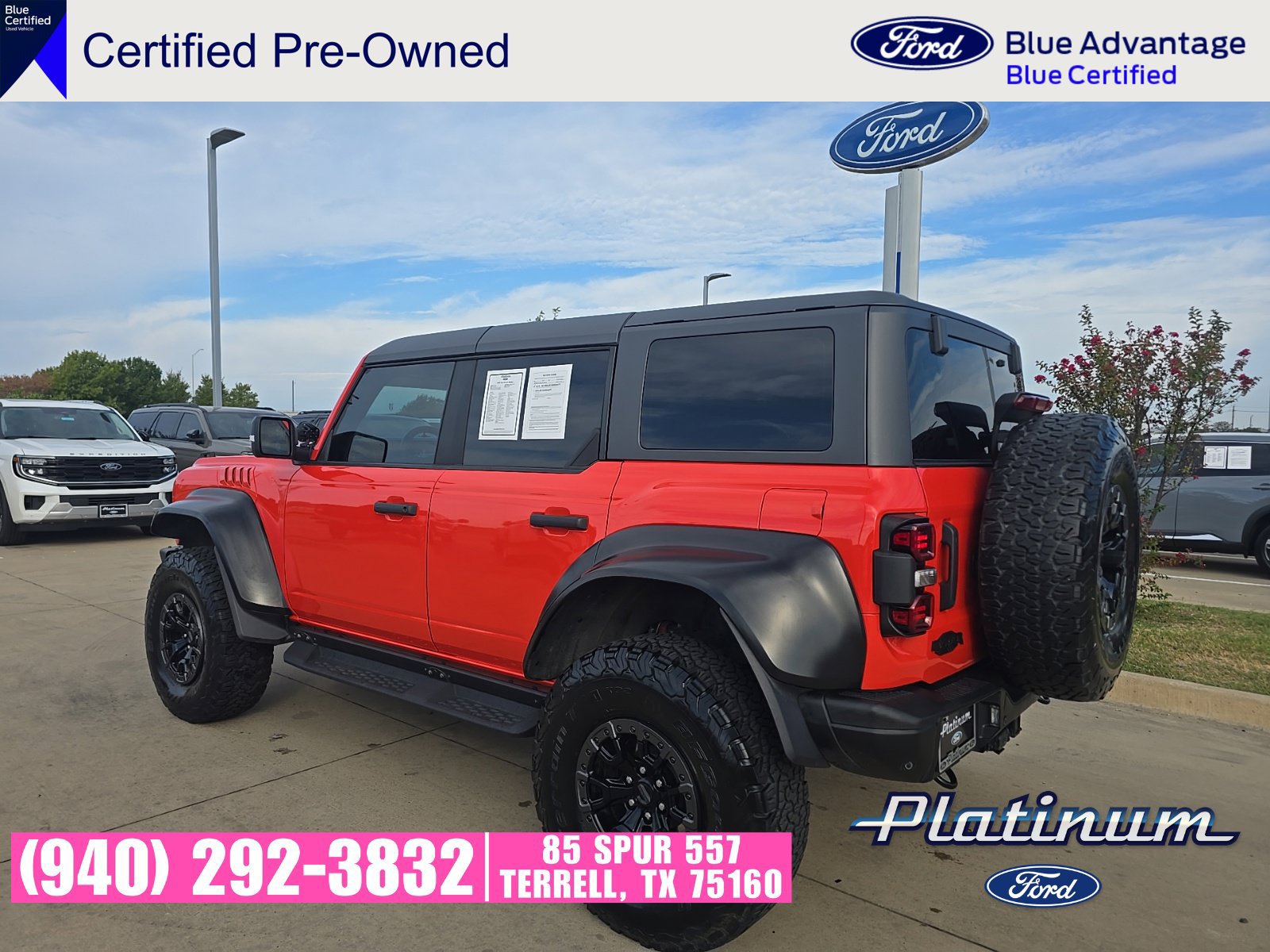 Used 2022 Ford Bronco Raptor AWD/4WD image 5