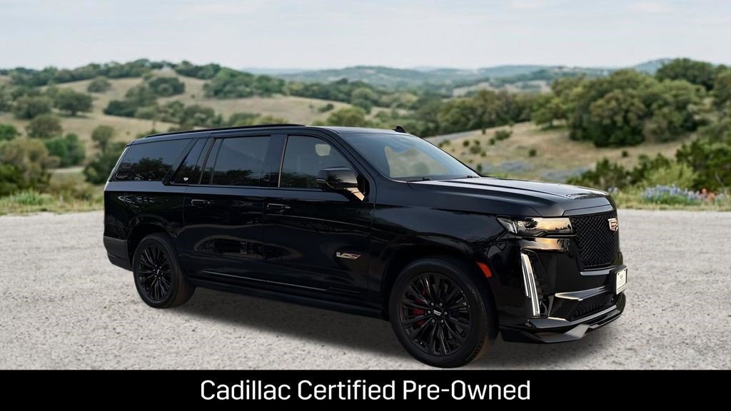 Certified 2023 Cadillac Escalade ESV V w/ LPO, ONYX Package