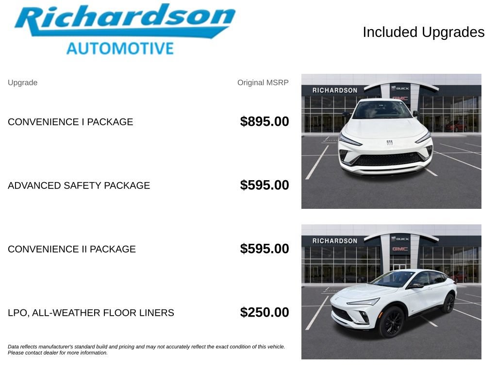 Used 2025 Buick Envista Sport Touring w/ Convenience I Package FWD image 6