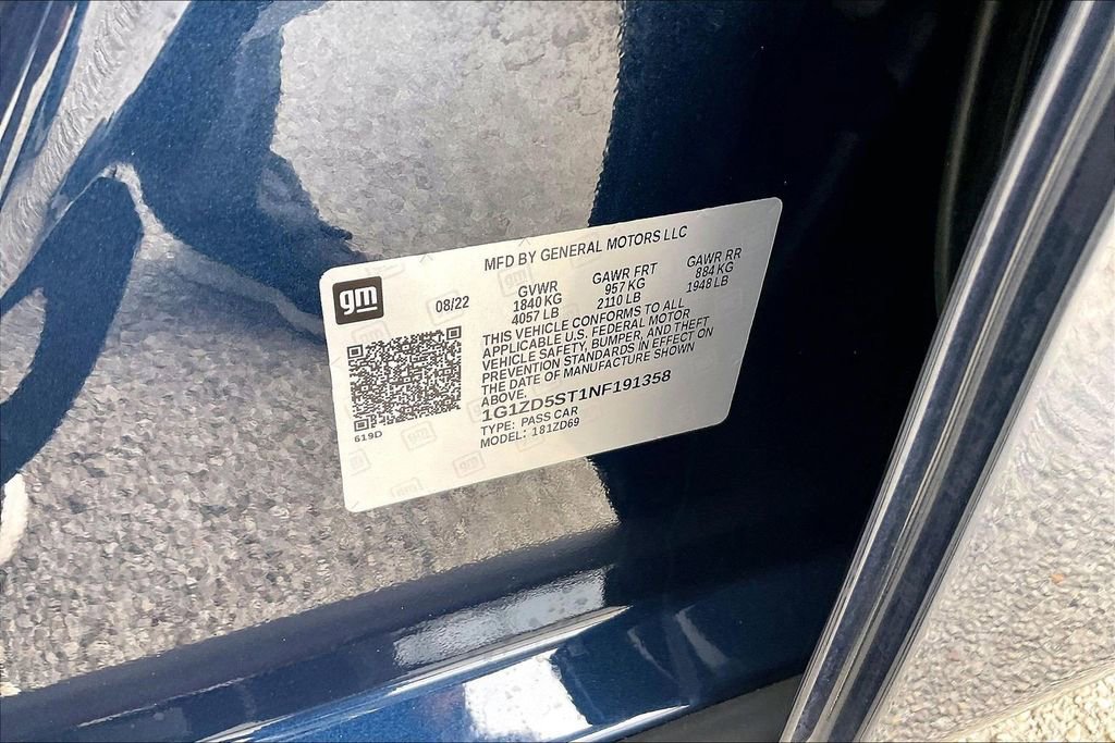 Used 2022 Chevrolet Malibu LT FWD image 16