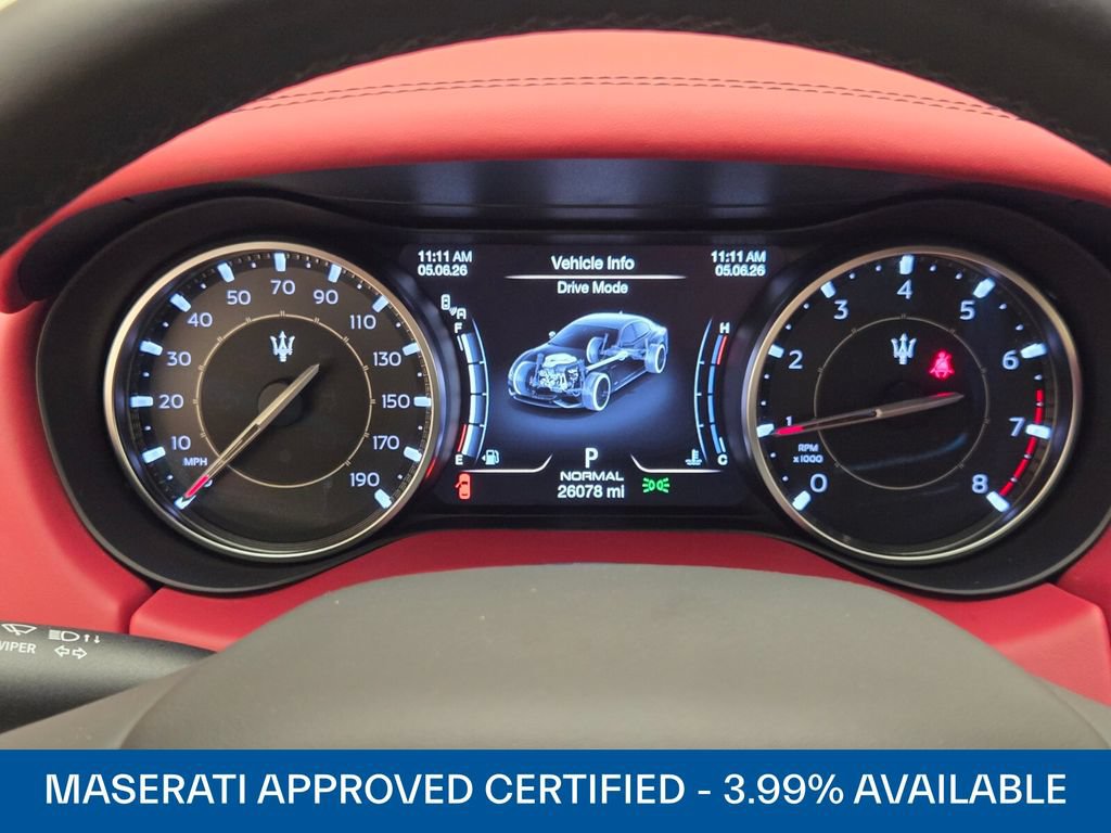 Certified 2023 Maserati Ghibli Modena RWD image 38