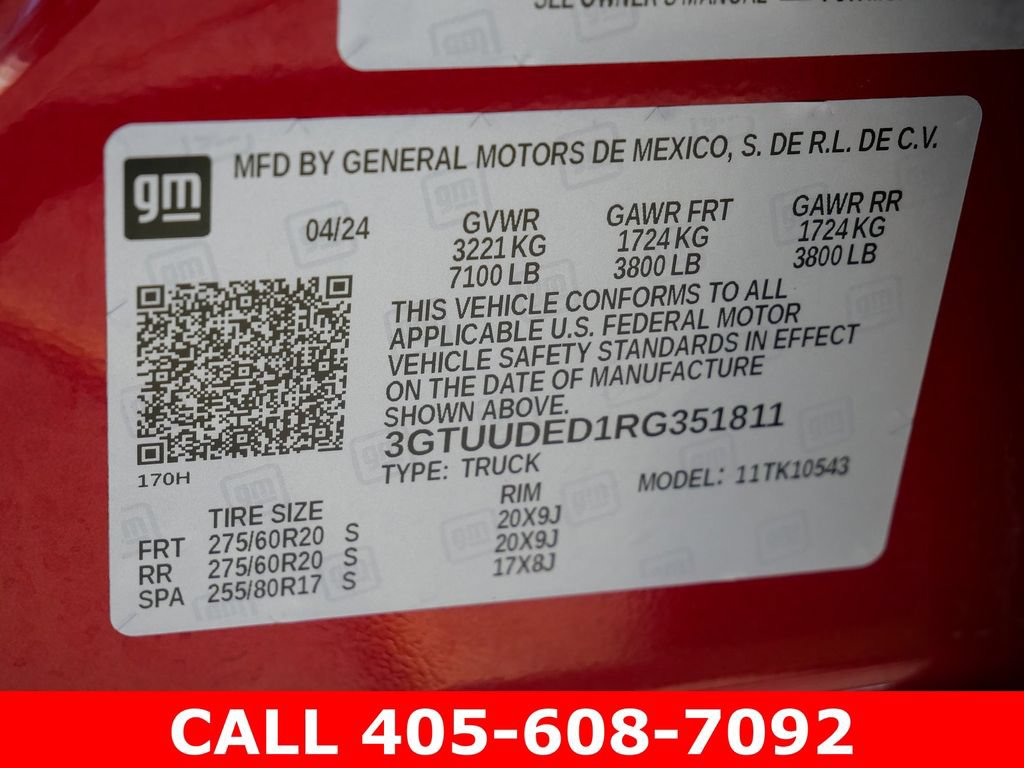 Used 2024 GMC Sierra 1500 SLT AWD/4WD image 66