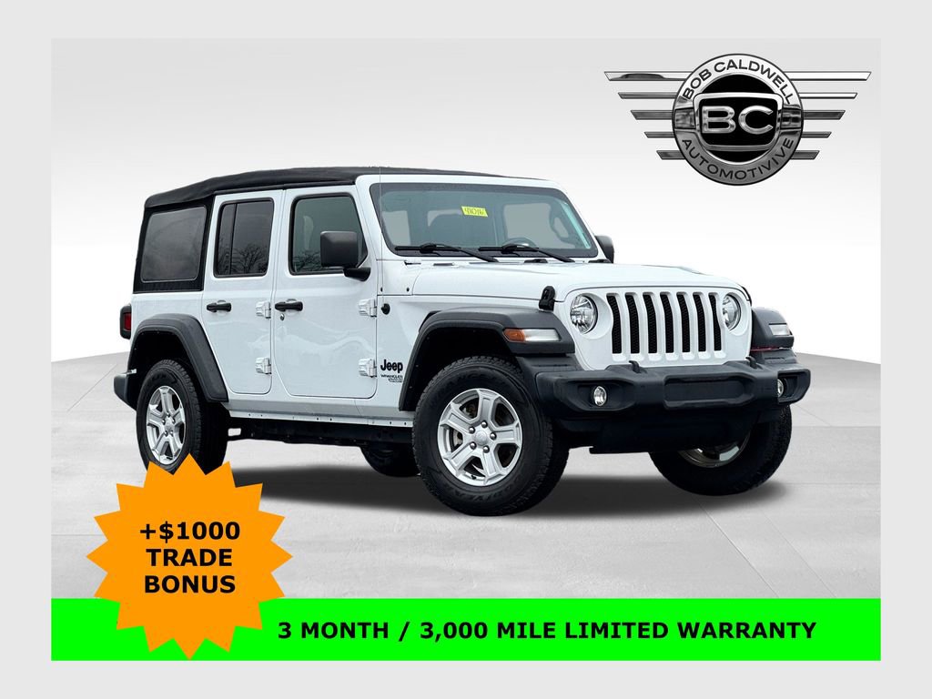 Used 2021 Jeep Wrangler Unlimited Sport AWD/4WD image 1