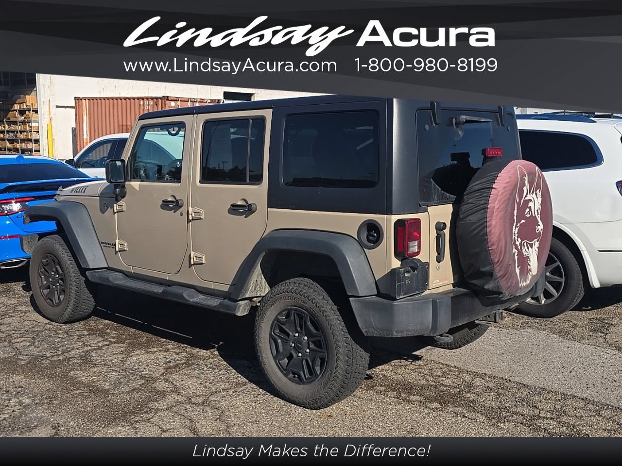 Used 2016 Jeep Wrangler Unlimited Sport AWD/4WD image 3