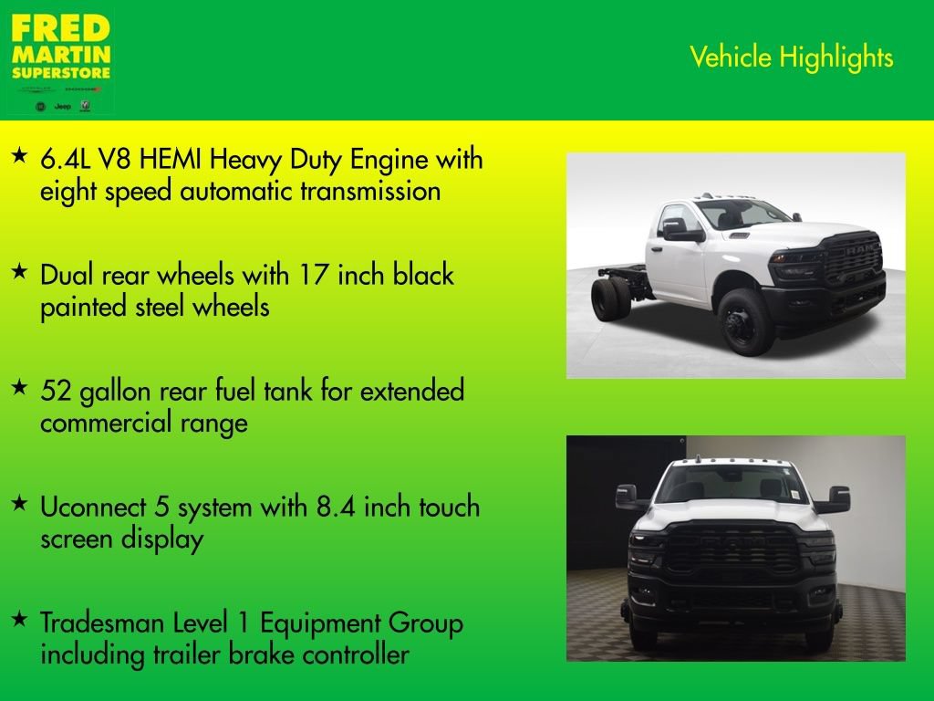 New 2026 RAM 3500 Tradesman AWD/4WD image 7