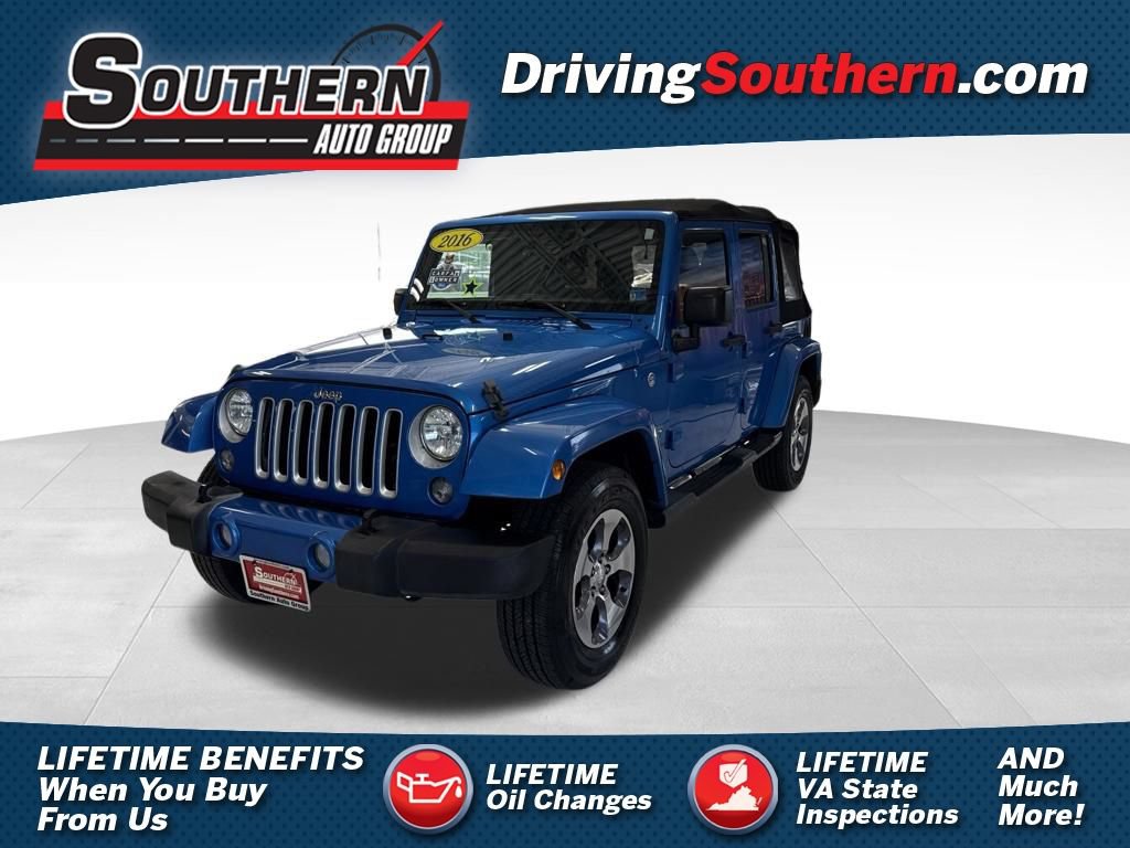 Used 2016 Jeep Wrangler Unlimited Sahara w/ Connectivity Group