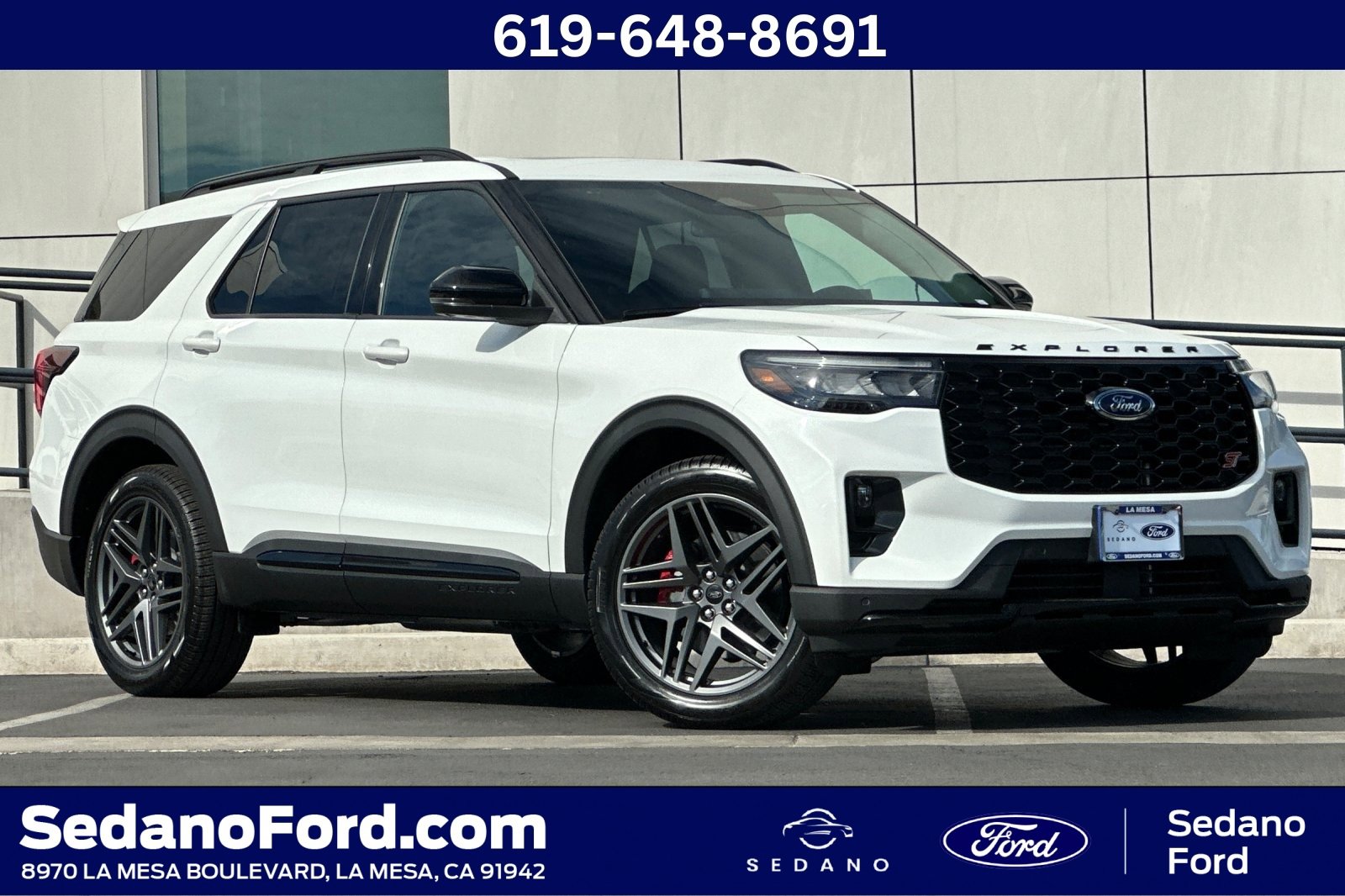 New 2025 Ford Explorer ST w/ Sun And Sound Package image 1