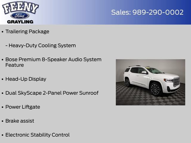 Used 2020 GMC Acadia Denali w/ GMC Pro Grade Package AWD/4WD image 13