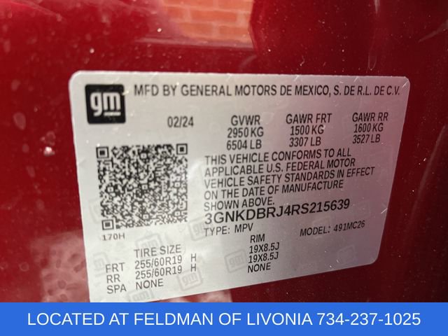 Used 2024 Chevrolet Blazer EV LT image 33