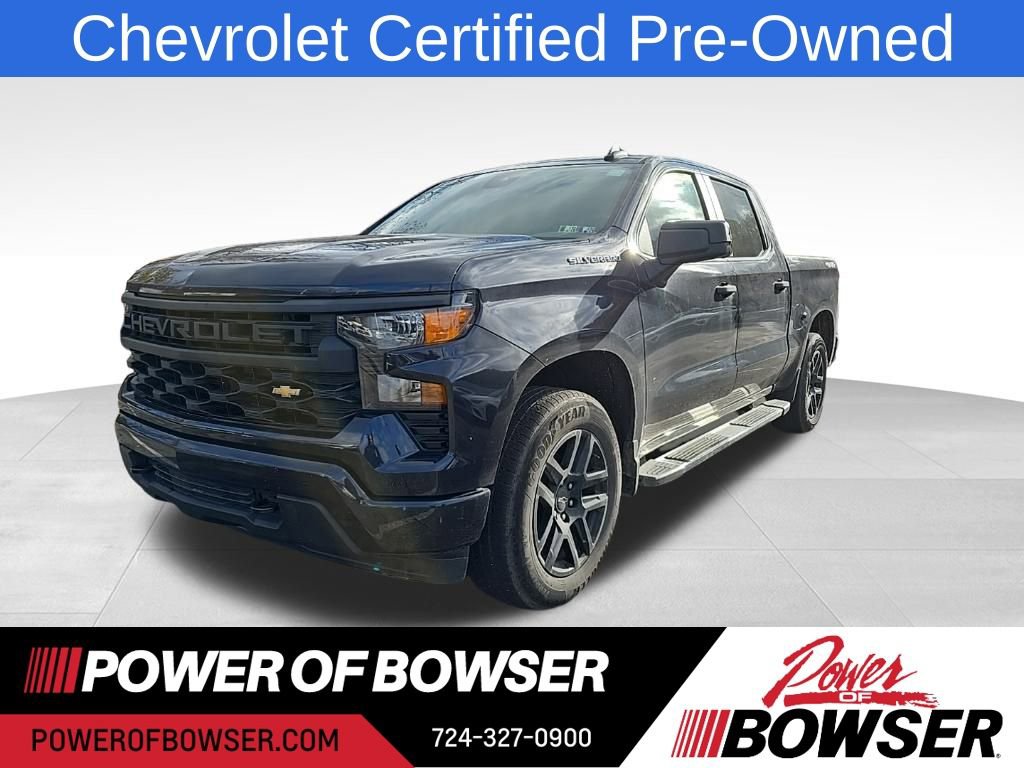 Certified 2022 Chevrolet Silverado 1500 Custom image 1