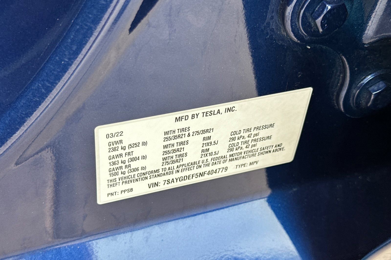 Used 2022 Tesla Model Y Performance image 33