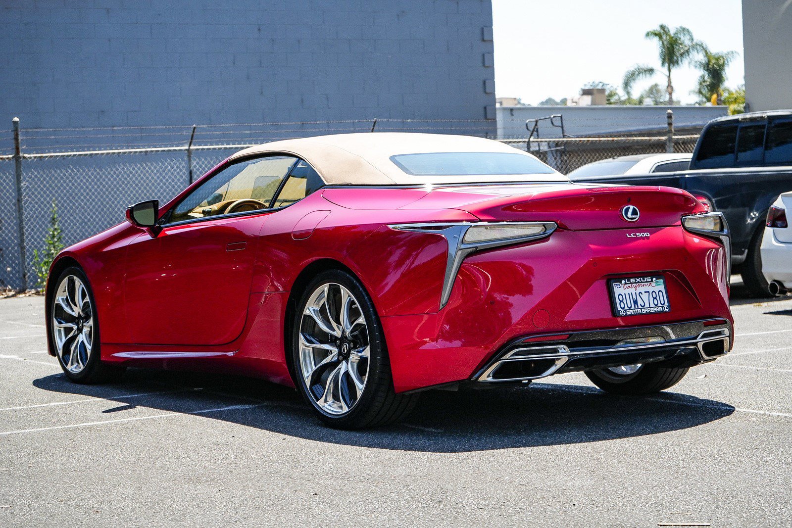 Used 2021 Lexus LC 500 Convertible w/ Touring Package RWD image 7