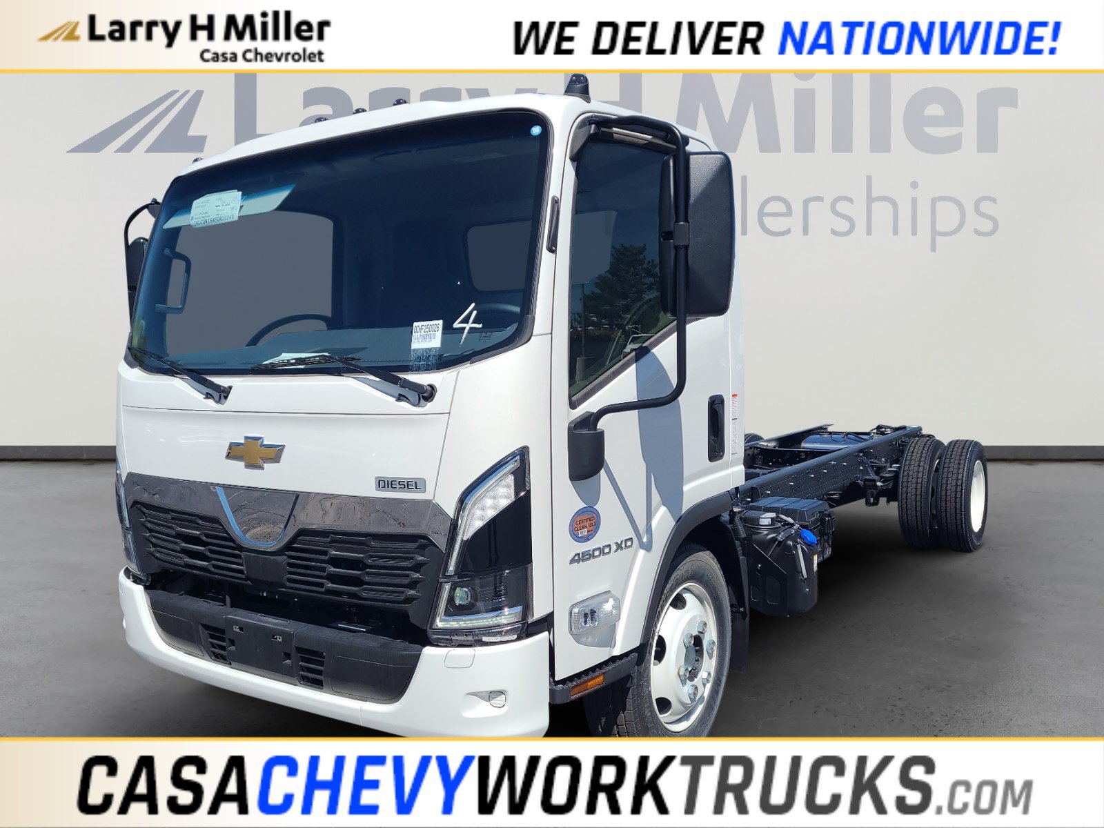 New 2025 Chevrolet Low Cab Forward 4500 XD RWD image 1