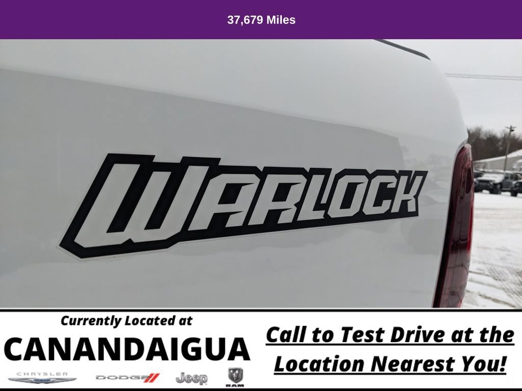 Used 2022 RAM 1500 Warlock w/ Warlock Decor Package AWD/4WD image 16