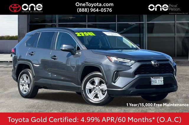 Certified 2022 Toyota RAV4 XLE