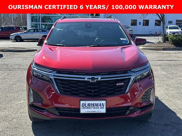 Certified 2023 Chevrolet Equinox RS w/ RS Leather Package AWD/4WD image 6