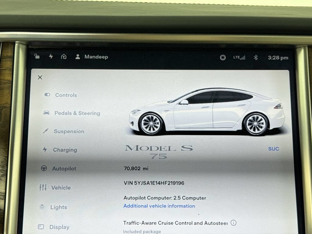 Used 2017 Tesla Model S 75 RWD image 19