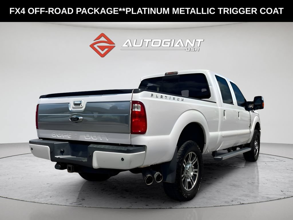 Used 2013 Ford F350 Platinum w/ FX4 Off Road Pkg AWD/4WD image 8