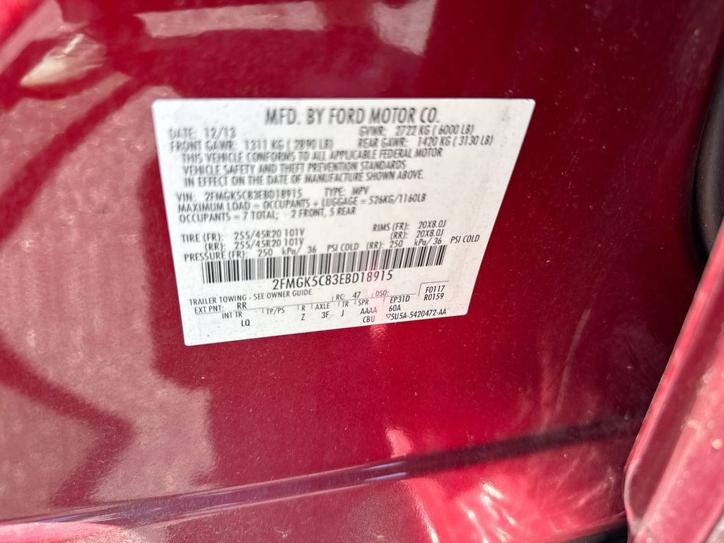 Used 2014 Ford Flex SEL w/ Equipment Group 202A FWD image 29