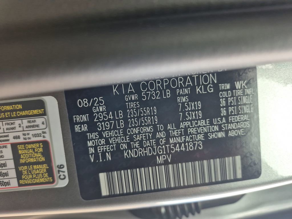 New 2026 Kia Sorento EX w/ EX Premium Package image 28