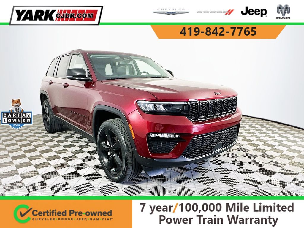 Certified 2023 Jeep Grand Cherokee Limited w/ Black Appearance Package