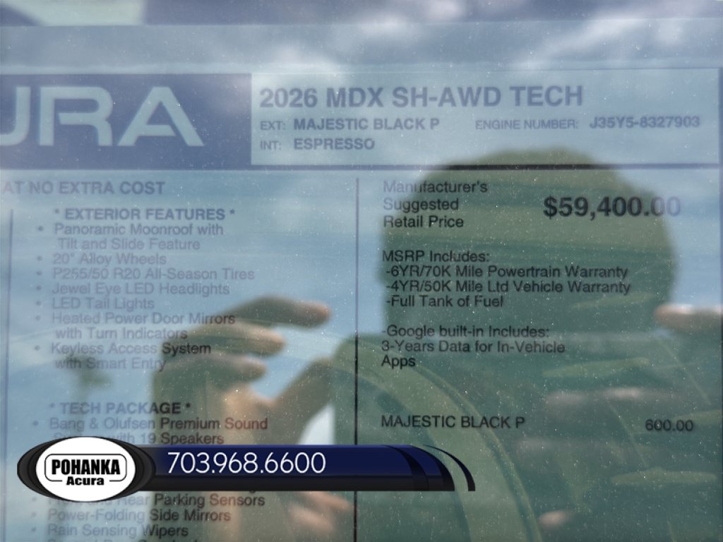 New 2026 Acura MDX w/ Technology Package AWD/4WD image 40