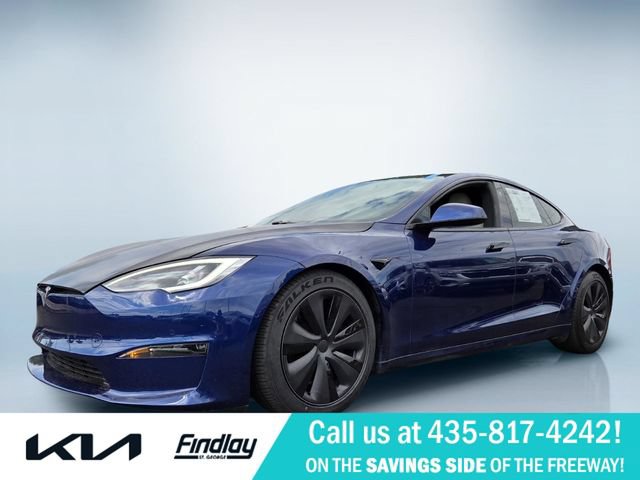 Used 2021 Tesla Model S Plaid AWD/4WD image 1