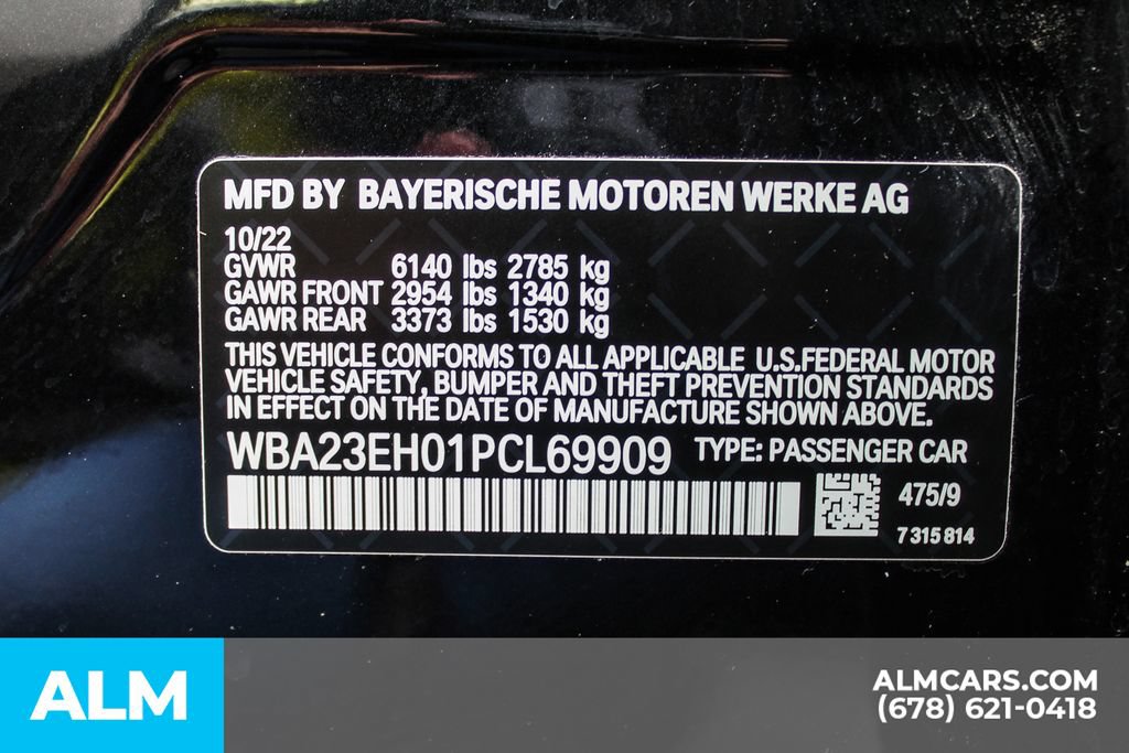 Used 2023 BMW 740i w/ Executive Package RWD image 33