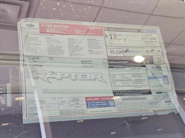 New 2026 Ford F150 Raptor w/ Equipment Group 803A Raptor R AWD/4WD image 17