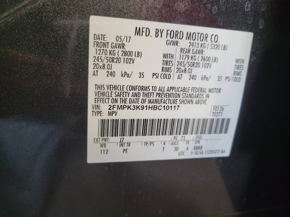 Used 2017 Ford Edge Titanium w/ Equipment Group 301A FWD image 33