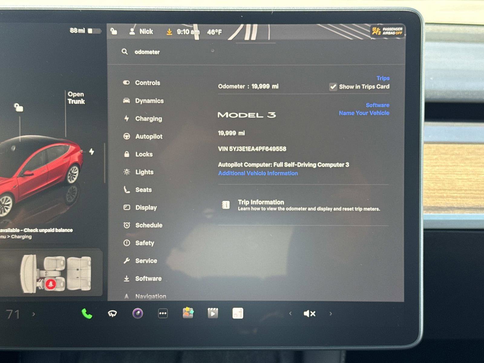 Used 2023 Tesla Model 3 Standard Range RWD image 6