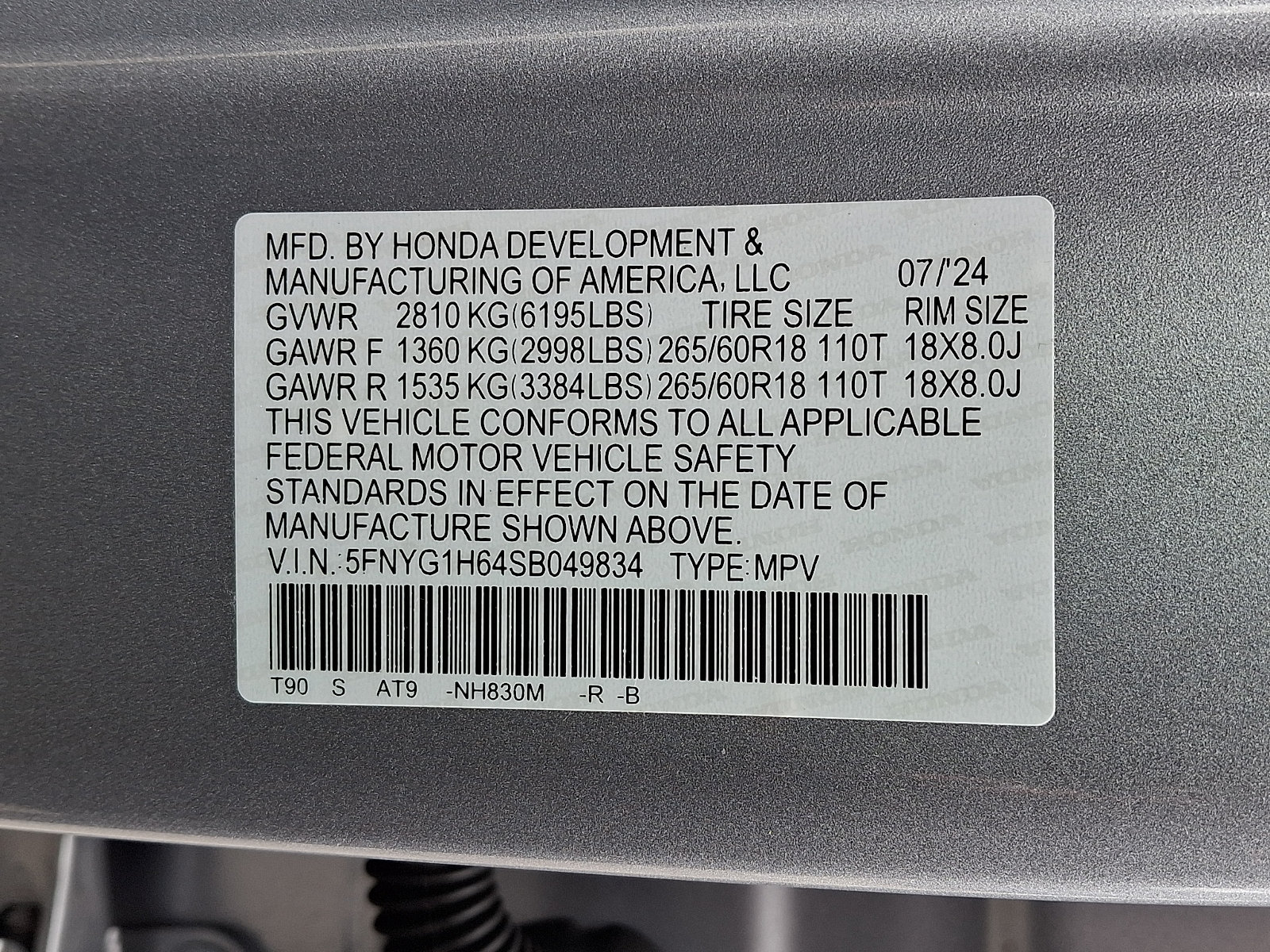 Used 2025 Honda Pilot TrailSport image 30