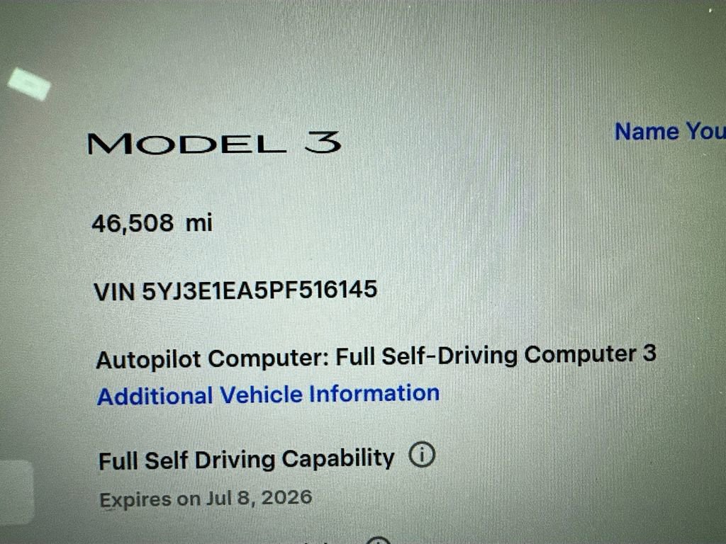 Used 2023 Tesla Model 3 Standard Range image 18