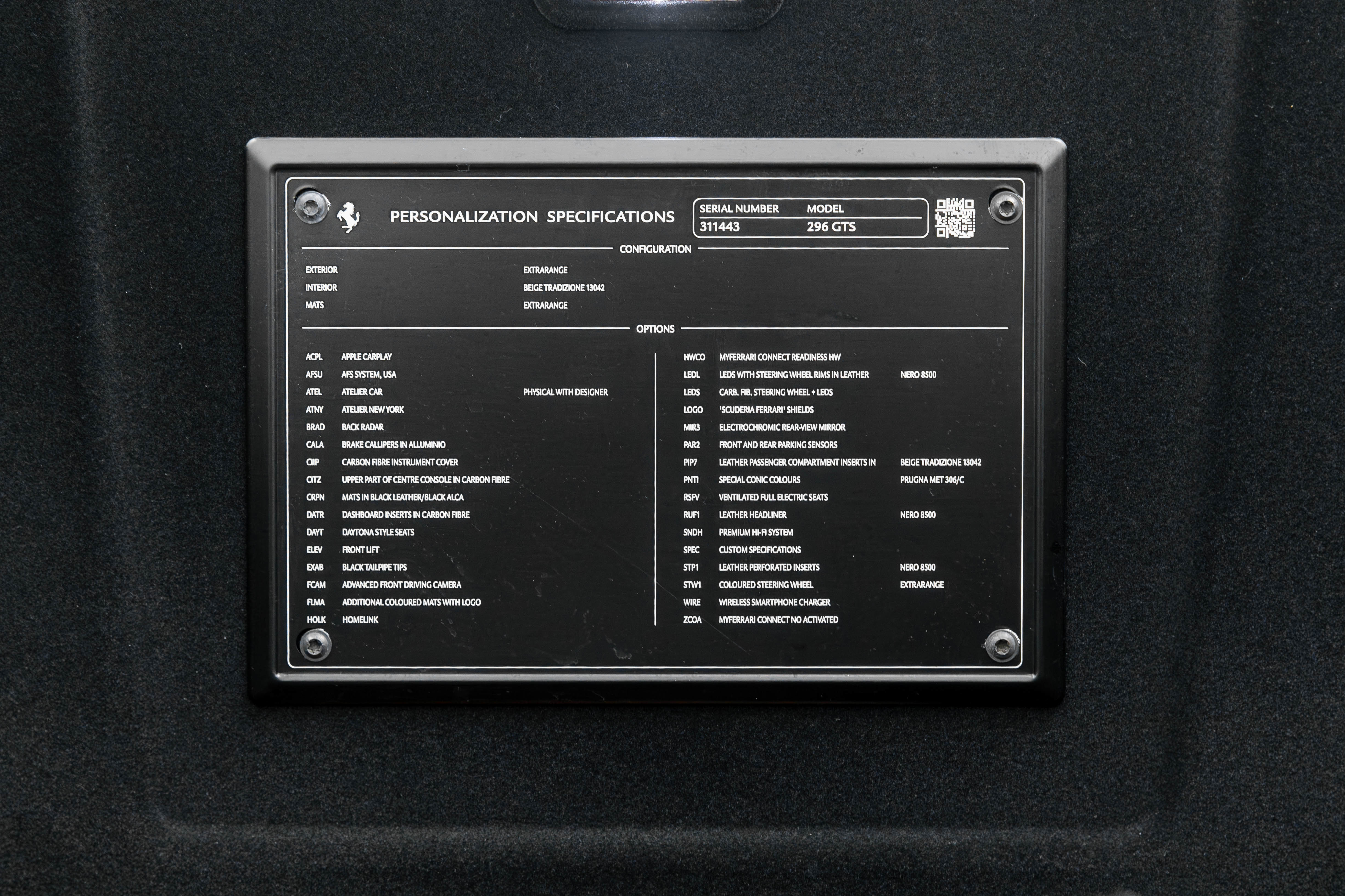 Certified 2024 Ferrari 296 GTS image 42