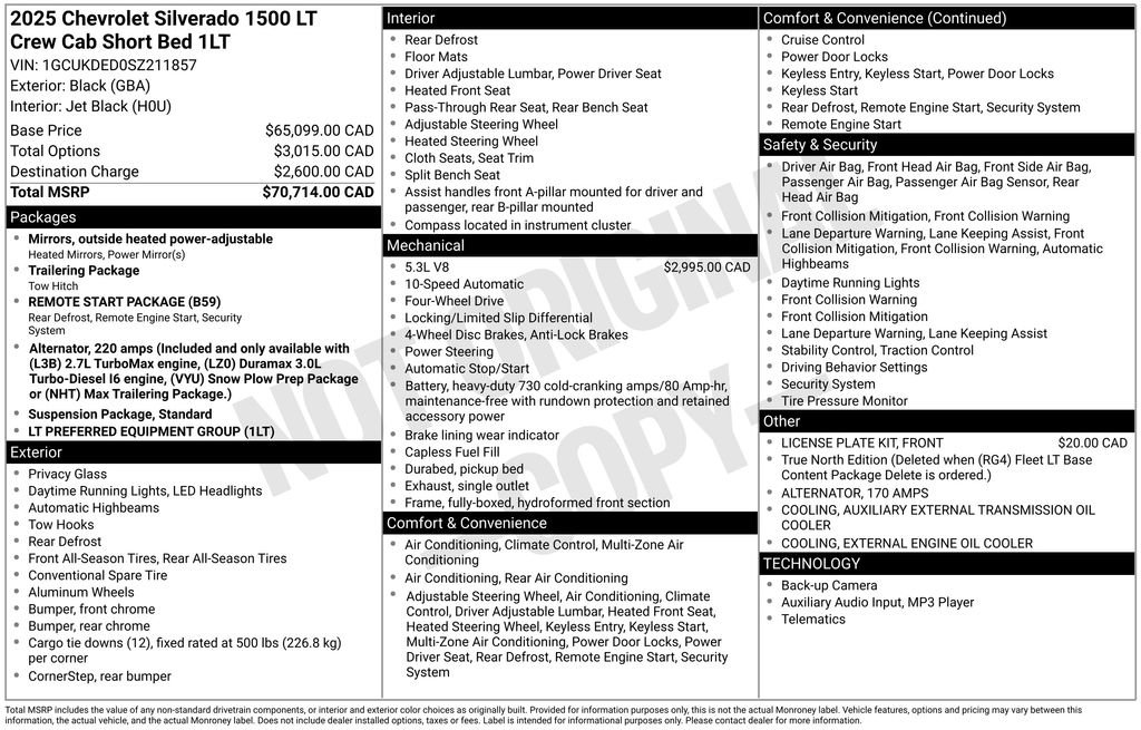 Used 2025 Chevrolet Silverado 1500 LT image 53