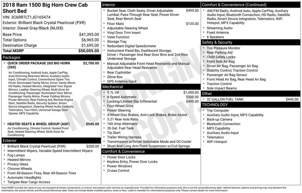 Used 2018 RAM 1500 Big Horn image 36