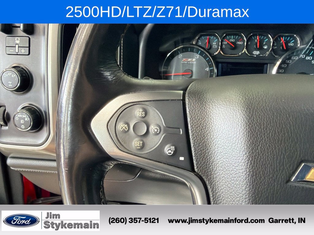 Used 2017 Chevrolet Silverado 2500 LTZ w/ Duramax Plus Package AWD/4WD image 22